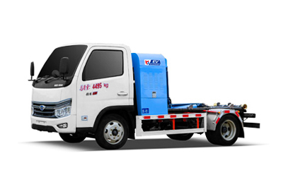 福田领航S1纯电车厢可卸式垃圾车 