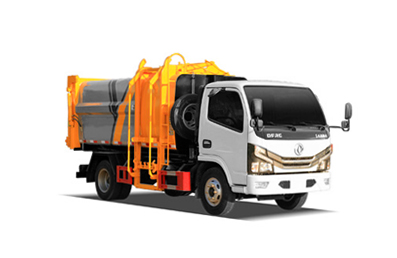 小多利卡侧装压缩垃圾车 