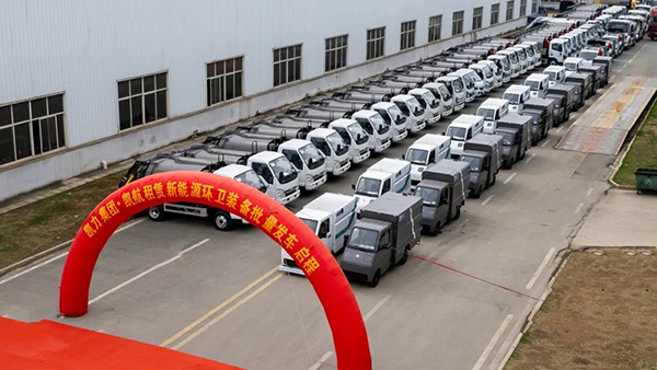 【专汽新闻】狂飙猛冲一季度!凯航新能源装备批量租赁猛冲开门红“第三弹”